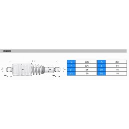 Amortiguador IVECO EURO POST