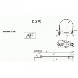 Brida calderin 276